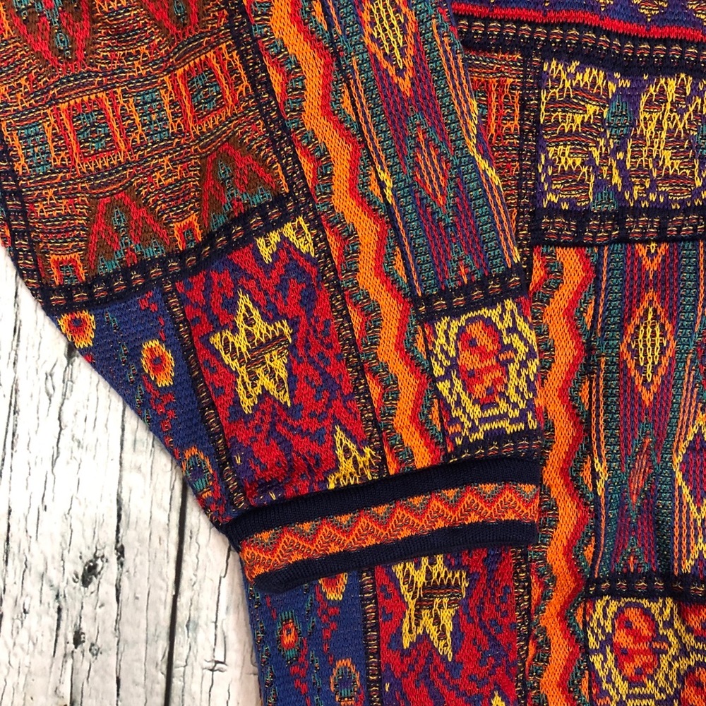 Vintage Tundra Canada COOGI style sweater Sz XL - Picture 8 of 8